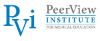 PVI, PeerView Institute for Medical Education